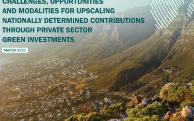 NDC implementation in Africa through green investments by private sector – A Scoping Study