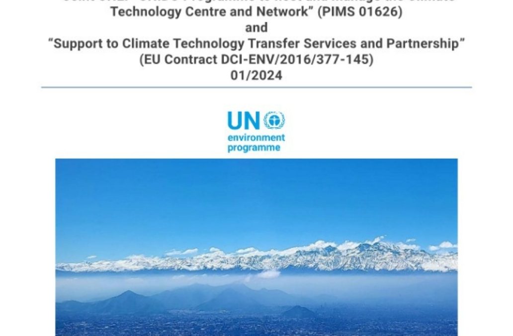 Terminal Evaluation of the UNEP Projects “Joint UNEP-UNIDO Programme to host and manage the Climate Technology Centre and Network”